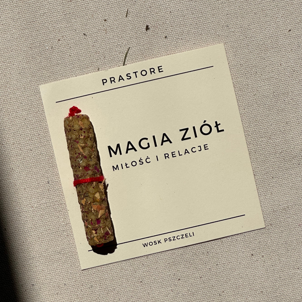 Świeca Programowa Miłość i relacje miniwersja