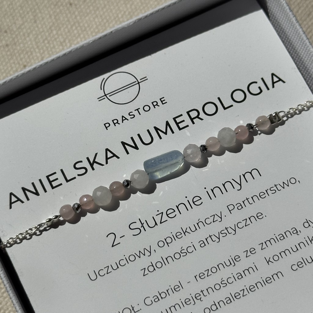 Bransoletka Anielska Numerologia 2 - obrazek 5