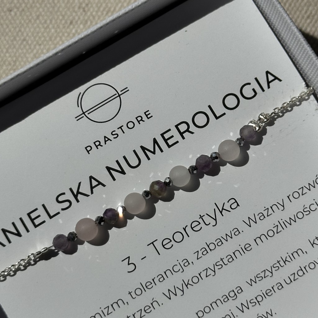 Bransoletka Anielska Numerologia 3 - obrazek 4