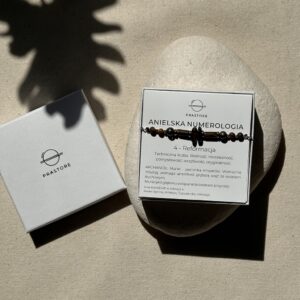 Bransoletka męska Anielska Numerologia 4