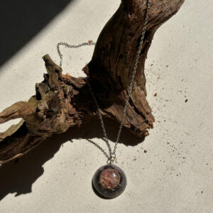 Zawieszka - Orgonit Mokait + Ametyst