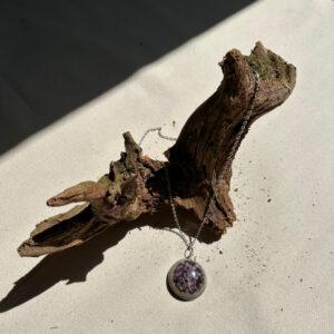 Zawieszka - Orgonit Ametyst ciemny