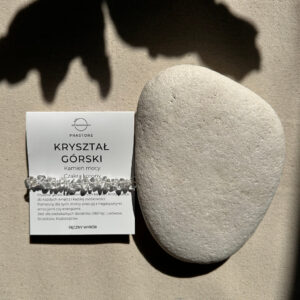 Bransoletka Kryształ Górski