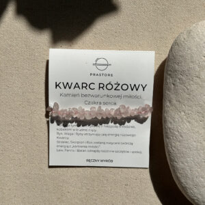 Bransoletka Kwarc Różowy
