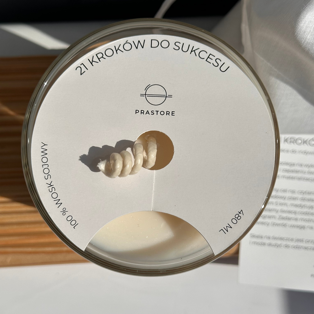 Świeca 21 Krok do Sukcesu - obrazek 4