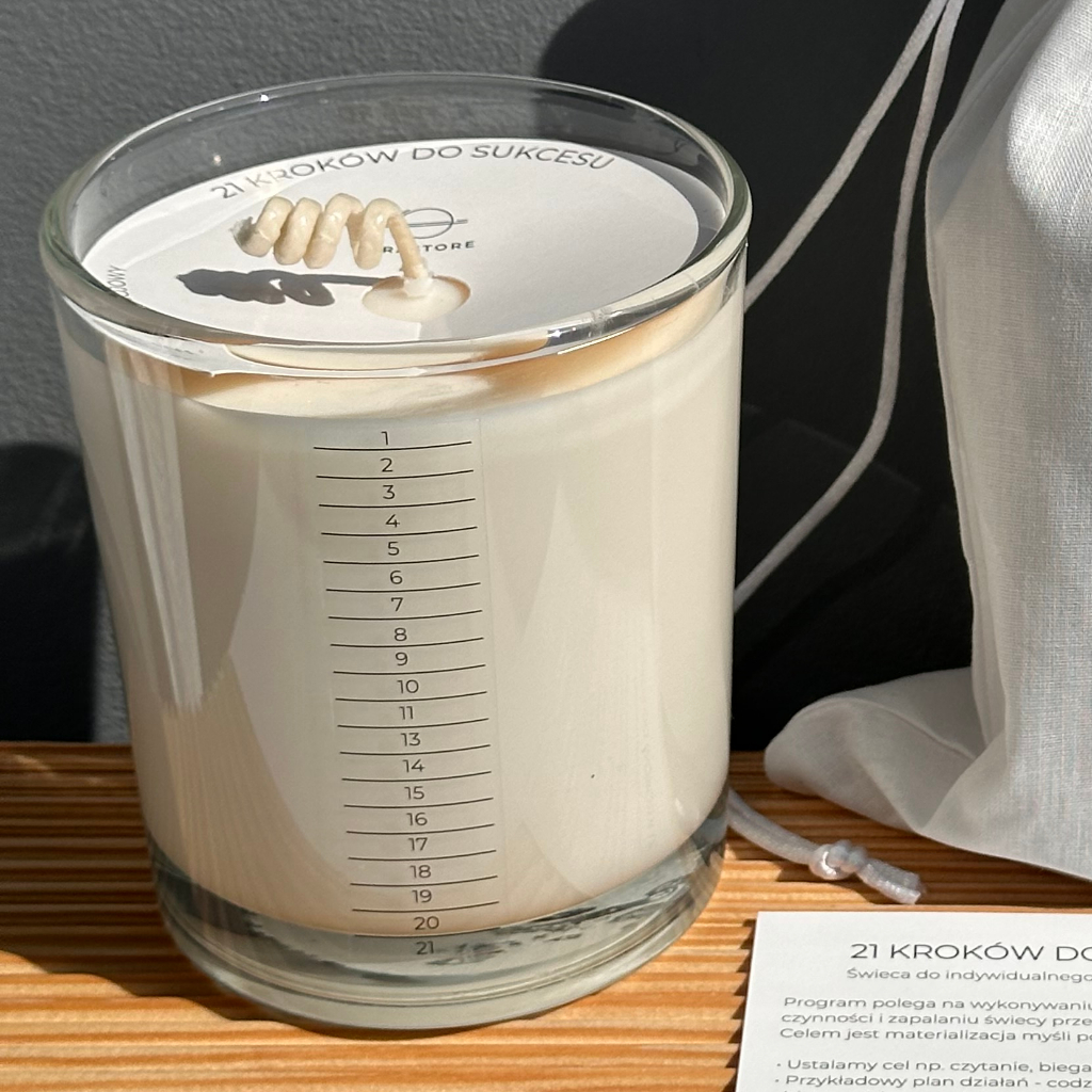 Świeca 21 Krok do Sukcesu - obrazek 2