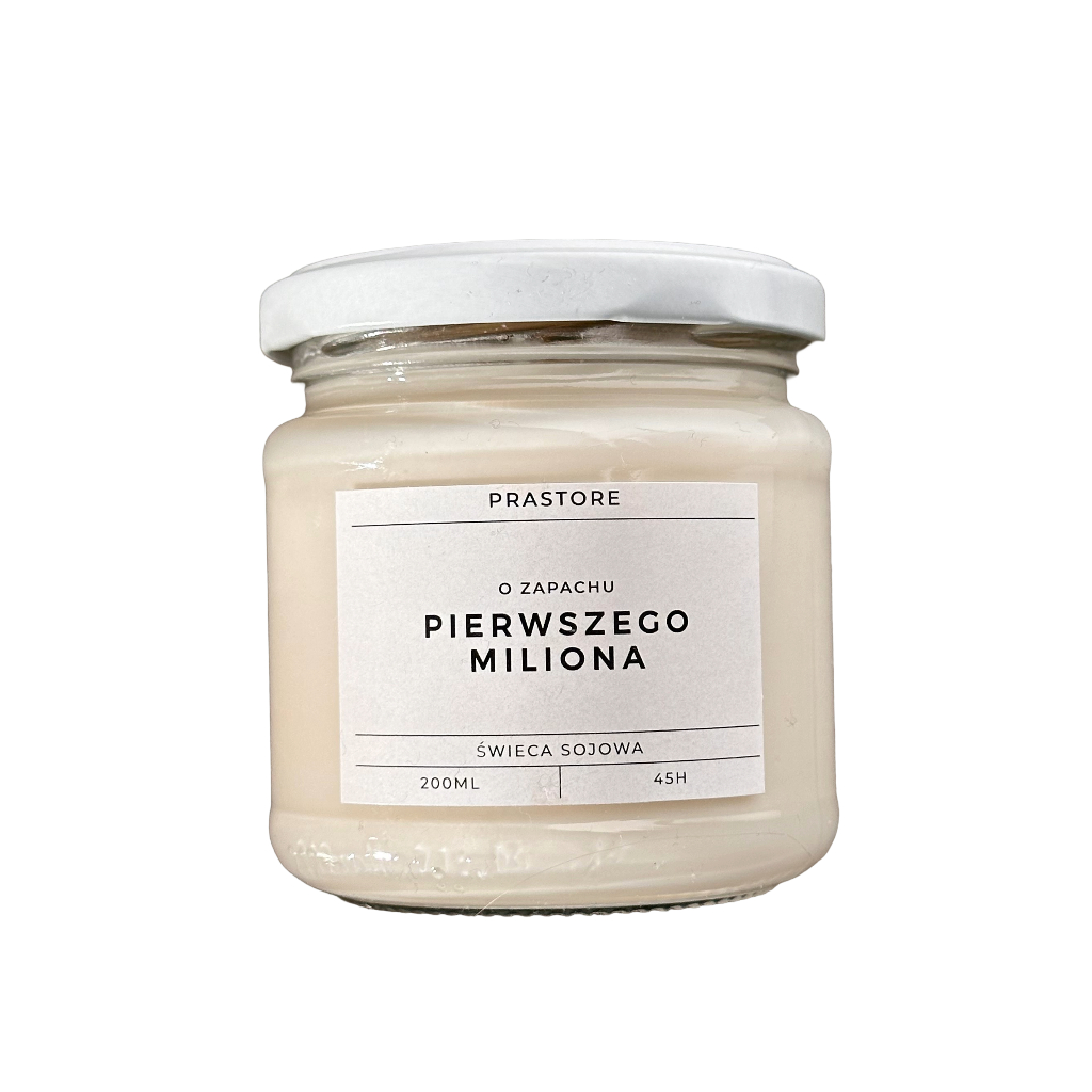 Świeca o Zapachu Pierwszego Miliona 200 ml - obrazek 4