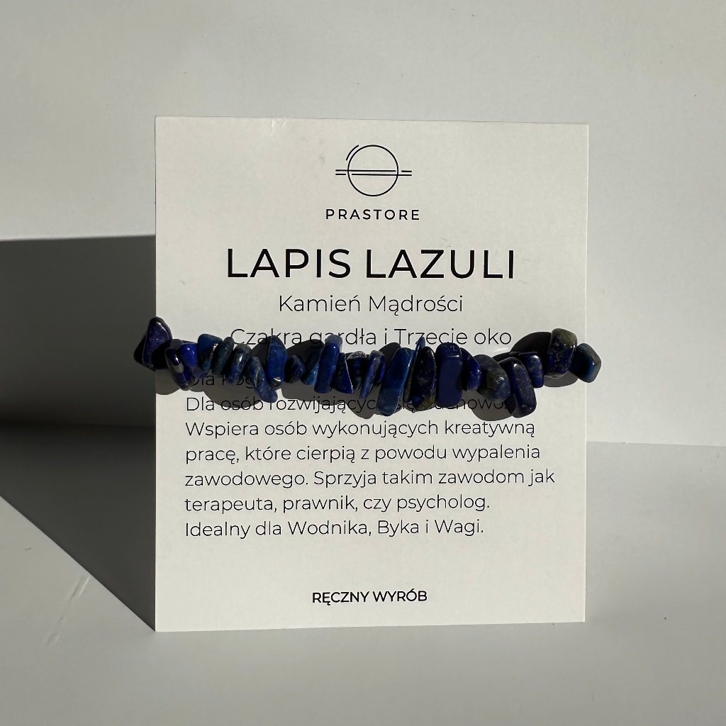 Bransoletka Lapis Lazuli - obrazek 2