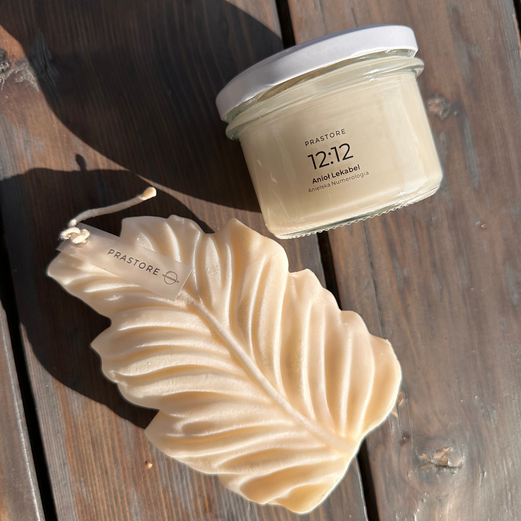 Świeca dekoracyjna Piórko Anioła - obrazek 5