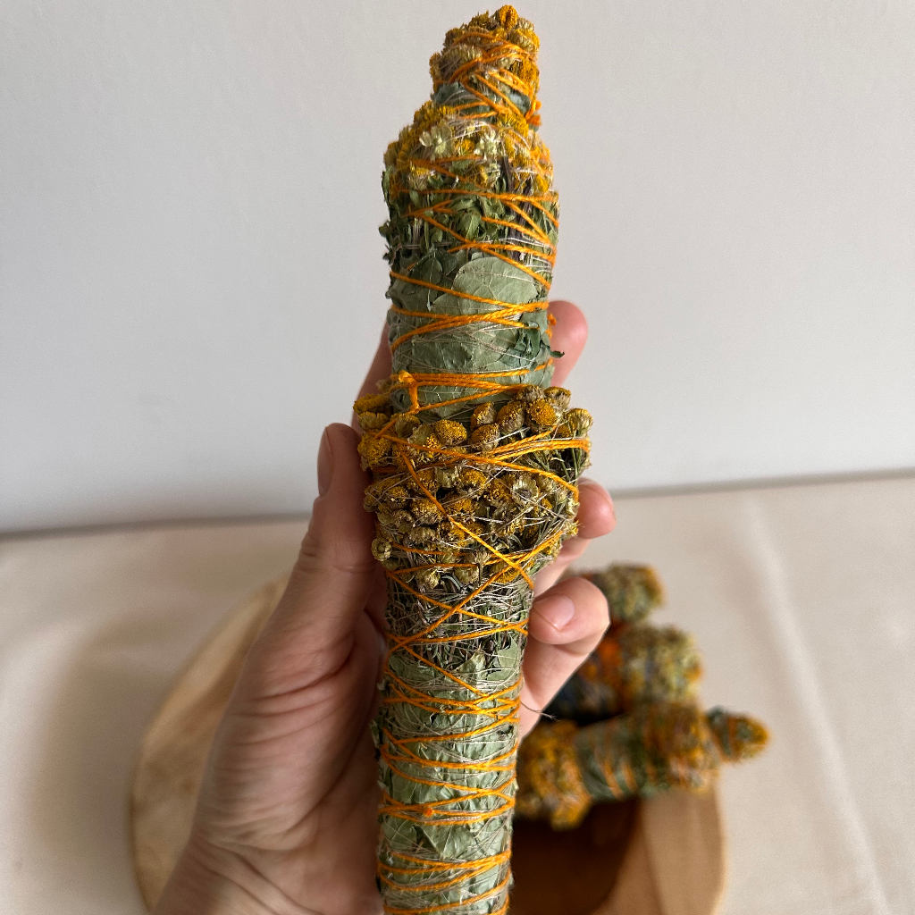 Kadzidło Ziołowe Piżmo, Tymianek, Młode liście Dębu - obrazek 2