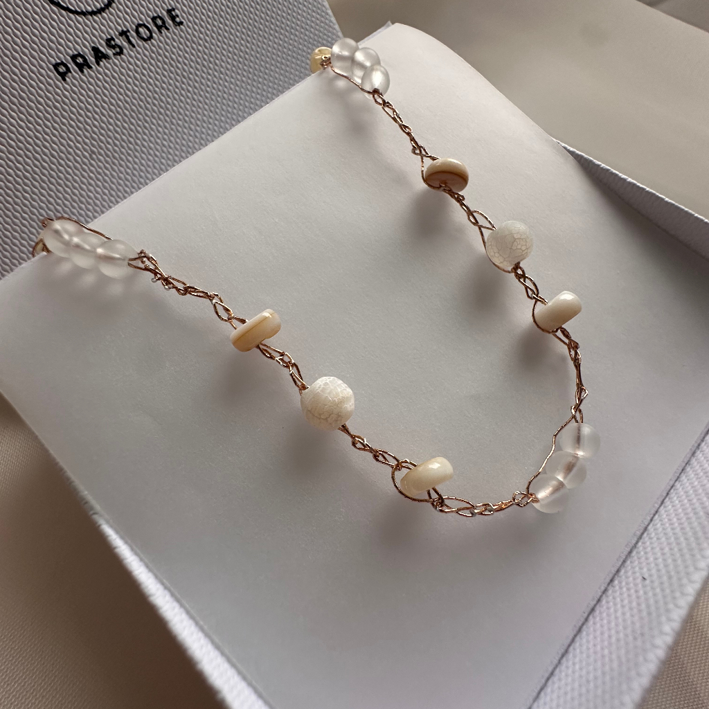 Talizman z Białego Agatu i Muszli - obrazek 2