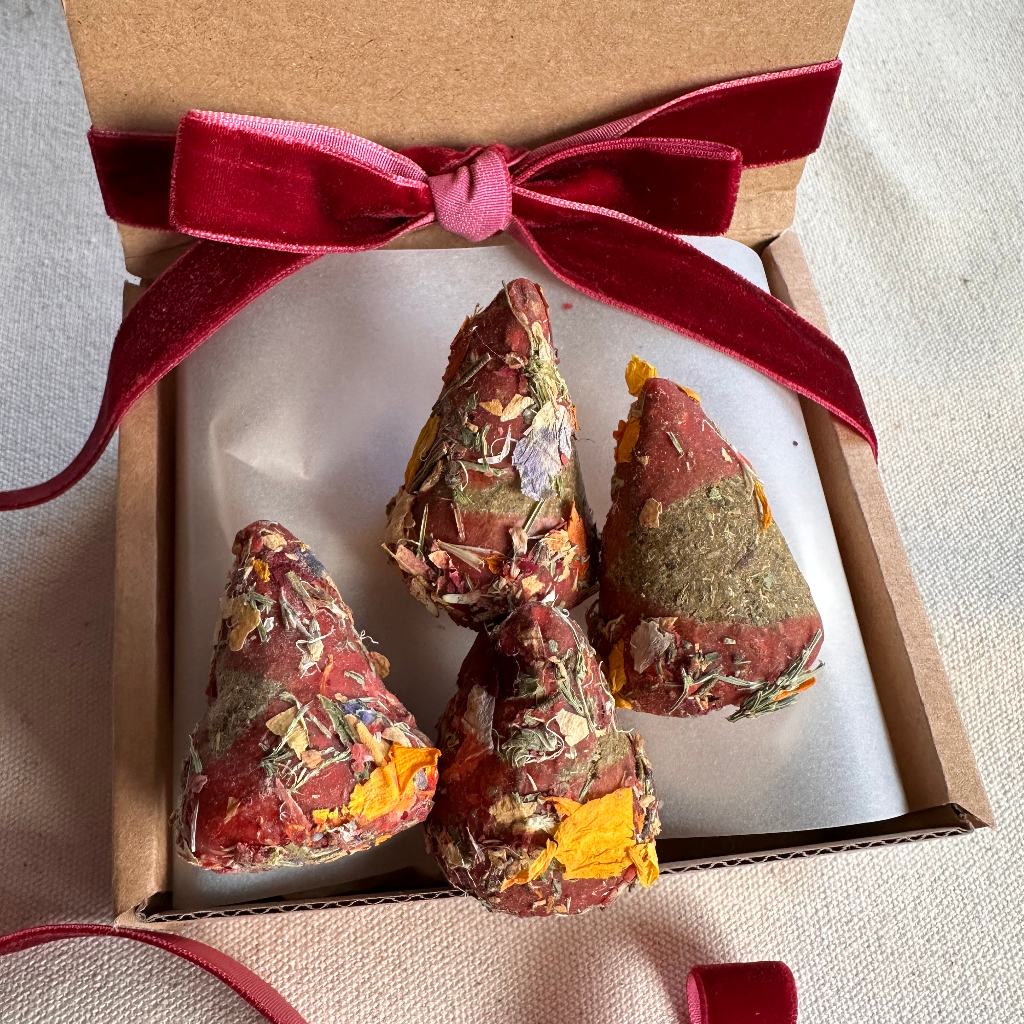 Świeca Czarownicy Róża i Ogień